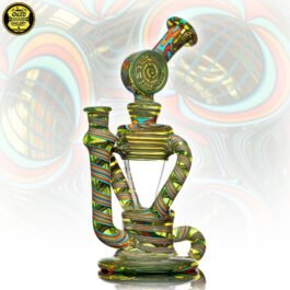 Green Fire & Ice Linework with Wig Wag Tornado Recycler