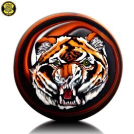 Tiger Swirl Millefiori Marble