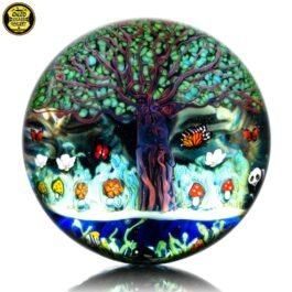 “Tree of Life” Nature Murrine Scene Marble