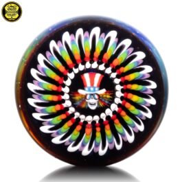Grateful Dead Millefiori Dot Implosion Marble