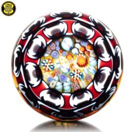 UV Millefiori Cluster Dotstack Marble