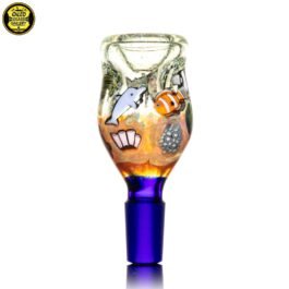 14mm CFL Marine Life Millefiori Slide