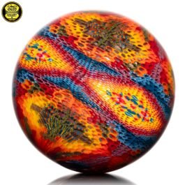 Fire & Ice Millefiori Rollup Marble