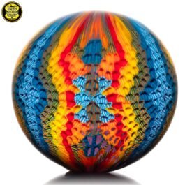 Fire & Ice Millefiori Rollup Marble