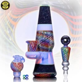14mm Retticello Crushed Opal Cone Lamp Tube Set