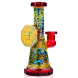 10mm ‘Dragon Pagoda’ Flip Carved Tube