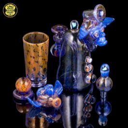 10mm Gremlin Fumed Bubble Trap Banger Hanger Tube