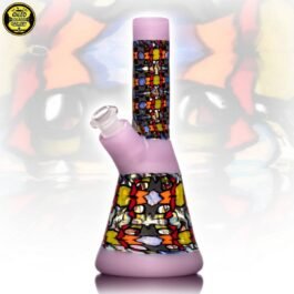 10mm UV Millefiori Chipstack Beaker Tube Set