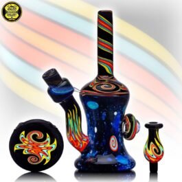 10mm Fumed Space Tech Wig Wag Tube Set