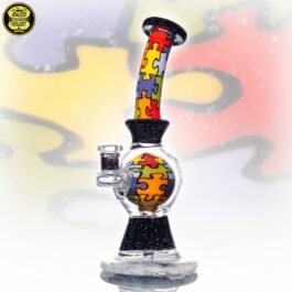 10mm 8in Crushed Opal Puzzle Ball Rig