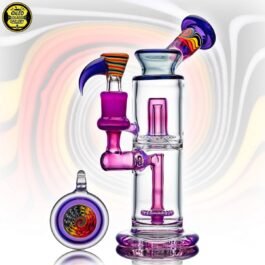 14mm 45x5mm CFL Potion Double Chamber Banger Hanger Tube Set