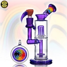 14mm 45x5mm Empire Double Chamber Banger Hanger Tube Set