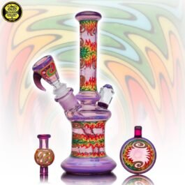 14mm UV Rainbow Wig Wag Can Tube Set