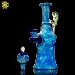 10mm Fumed Space Tech Banger Hanger Claw Tube Set