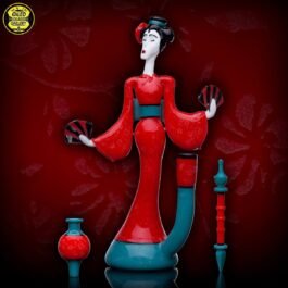 14mm Cherry Blossom Geisha Banger Hanger Tube Set