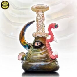 14mm Fumed Parasite Banger Hanger Tube