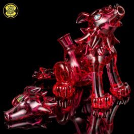 10mm Gold Ruby Dire Wolf Rig Set