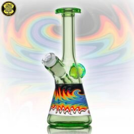 10mm Rainbow Wig Wag Mini Portland Green Tube