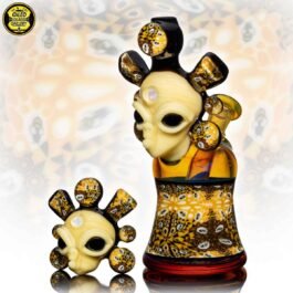 10mm Ancient Astronaut Millefiori Tube