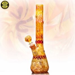 14mm Full Fumed Simpsons Millefiori Beaker Tube Set